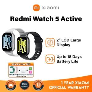 Xiaomi Redmi Watch 5 Active 2inch LCD Display Clear Calling 5ATM Alexa Built In