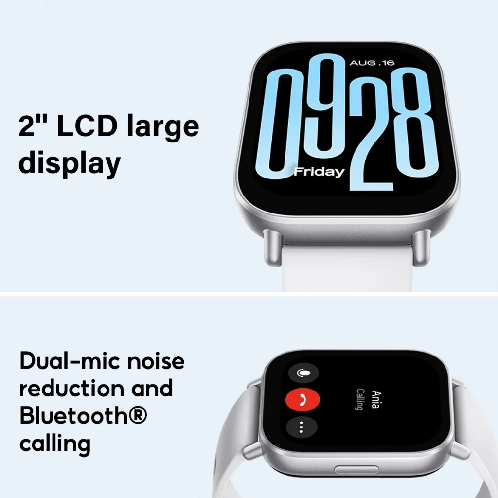 Xiaomi Redmi Watch 5 Active 2inch LCD Display Clear Calling 5ATM Alexa Built In - Image 2