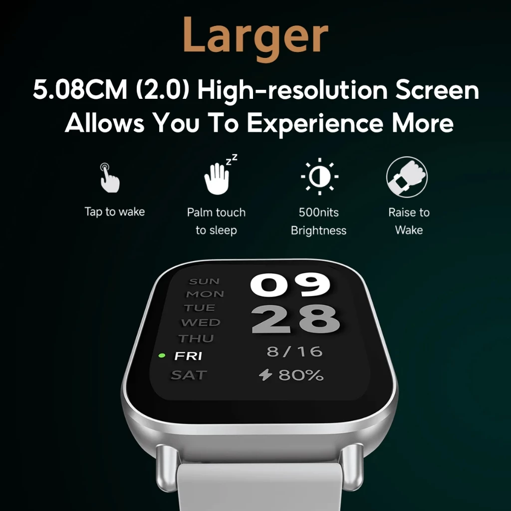 Xiaomi Redmi Watch 5 Active 2inch LCD Display Clear Calling 5ATM Alexa Built In - Image 4